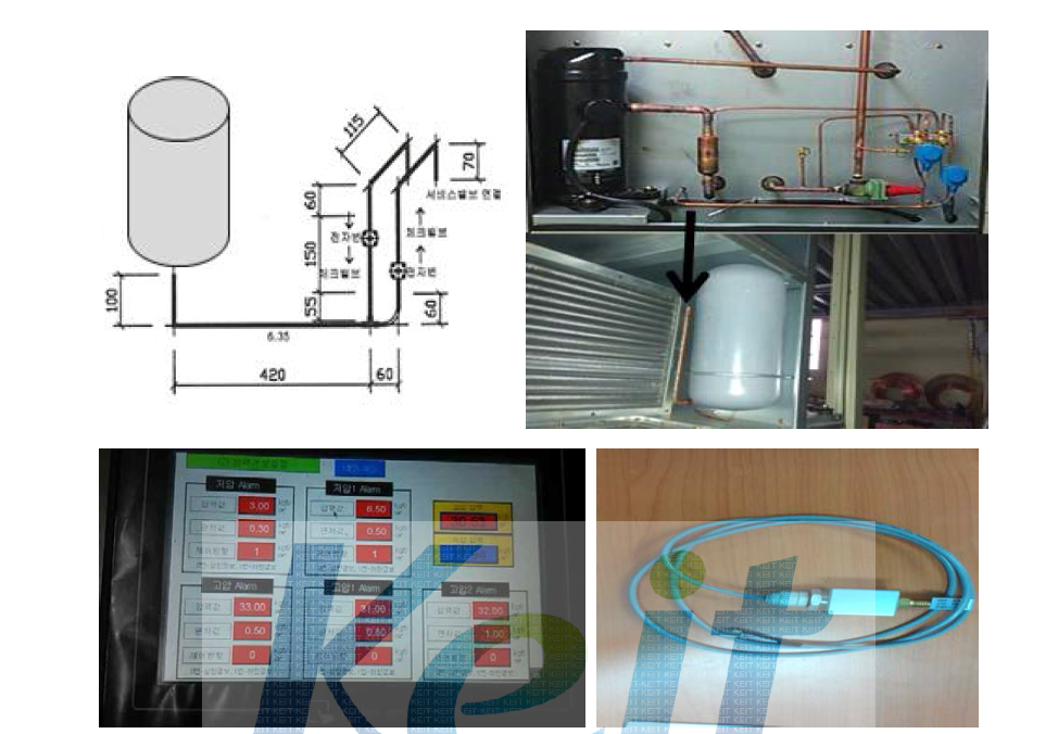 냉매시스템 압력 제어 장치