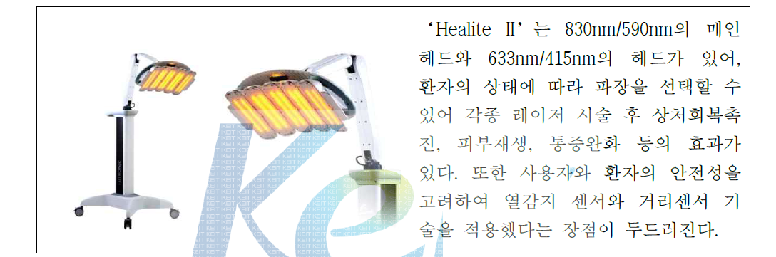 Healite-II (광선조사기) 외형