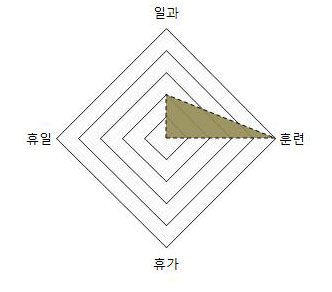 개인조명물자 (랜턴/후레쉬) 장병 생활 영역 분석