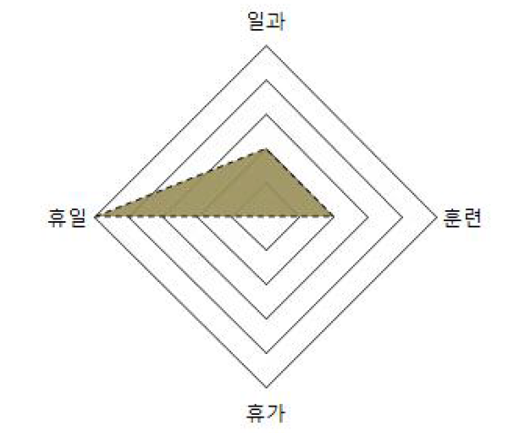 장병 생활 영역 분석