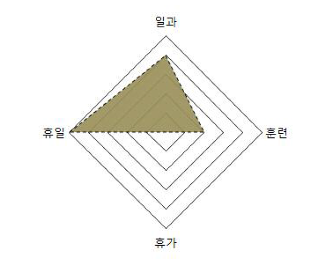 장병 생활 영역 분석