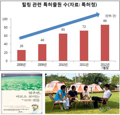 힐링관련 특허출원 및 성공사례