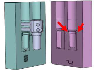 Vacuum Leakage 발생부분