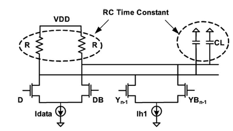 로드단에서 R-C를 차징(charging) 디스차징(discharging)하는 방법을 이용한 전류모드 이퀄라이저