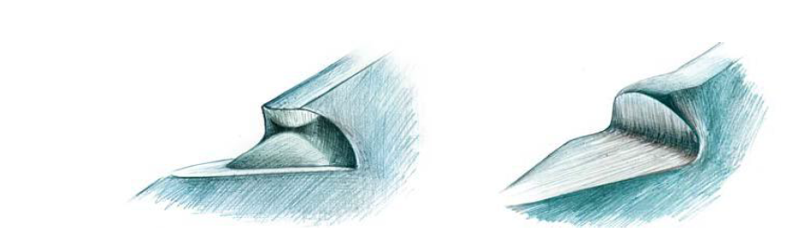 기존 바늘(좌)와 Barb 수 및 모양이 조정된 특수 바늘(우)