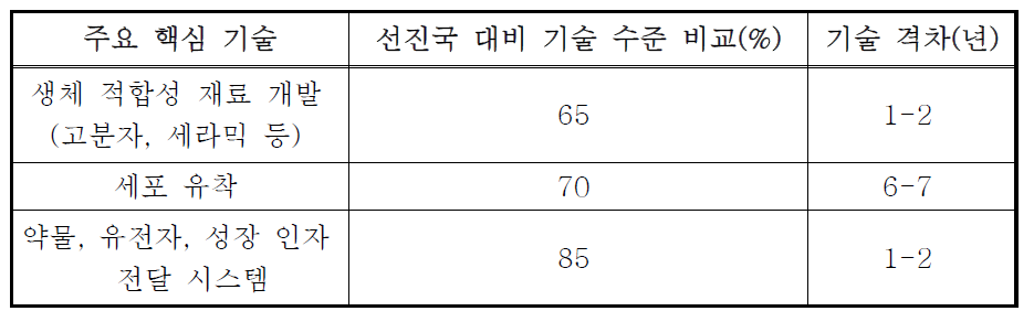 선진국의 기술 개발 비교