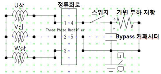 발전 시뮬레이션 회로구성도