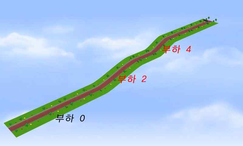 달리기 맵의 구간 정보