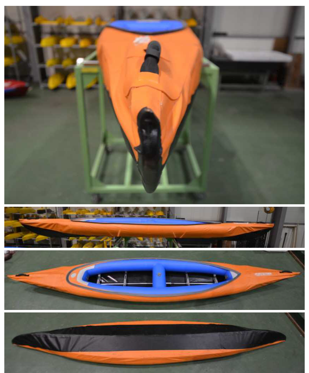 Photographs of Frame Kayak(Type 1)