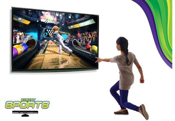 Microsoft 社의 Kinect 전용 게임 ‘Kinect Sports’[12]