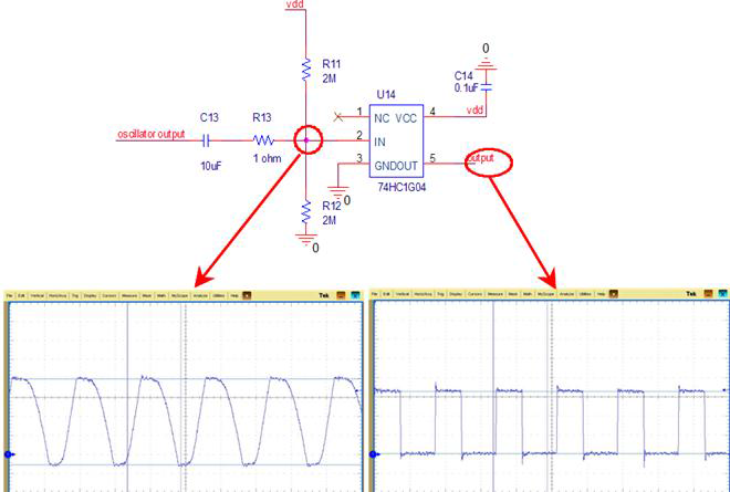 스마트 매트 센서의 Inverter 회로