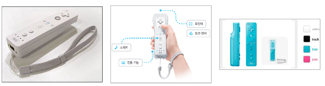 닌텐도 社의 Wii 리모컨[10]