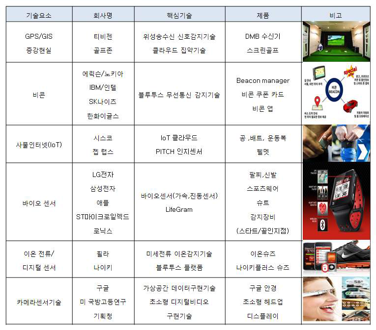 스포츠정보통신 서비스R&D 성공사례 모형