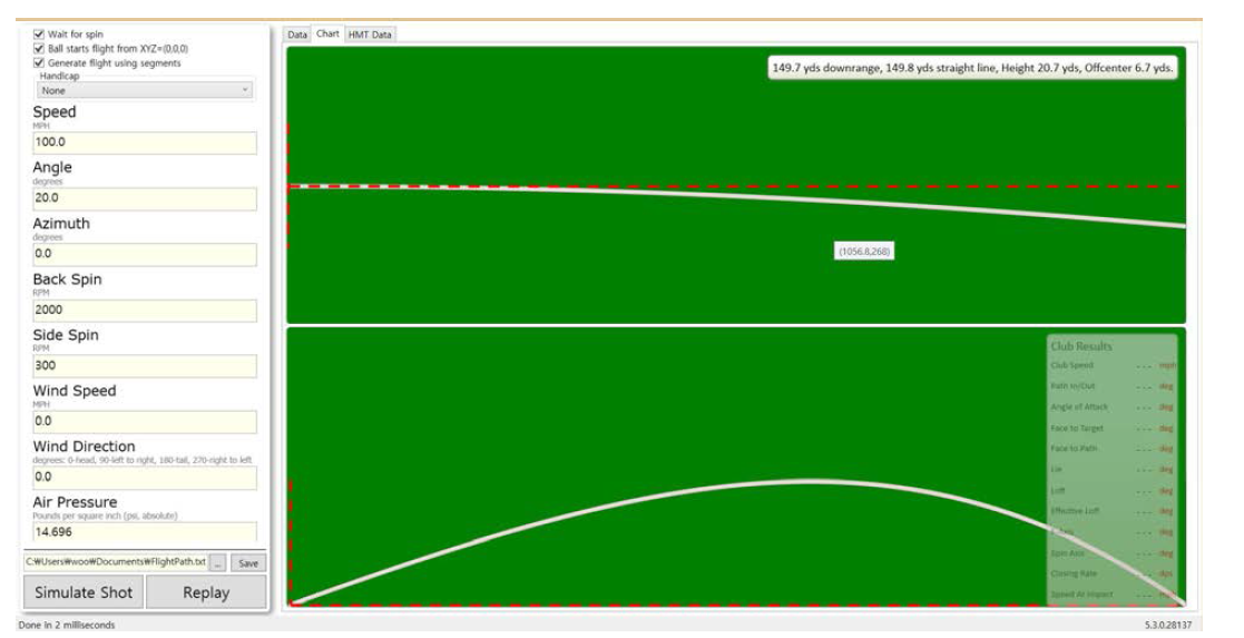 Trajectory Optimizer & Simulator 참조: 별첨5_Ball Flight Simulator_data