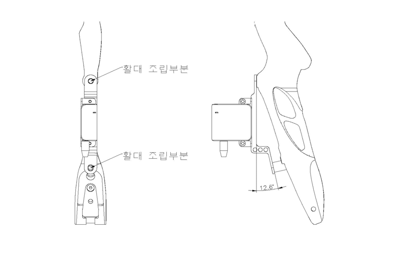 G센서 고정 브라켓