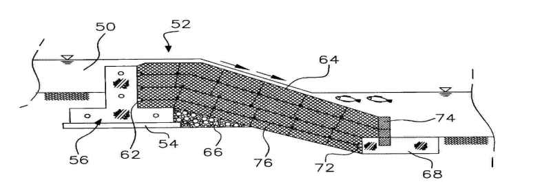 물고기 이동통로 수중 물막이 구조물 조성 공법
