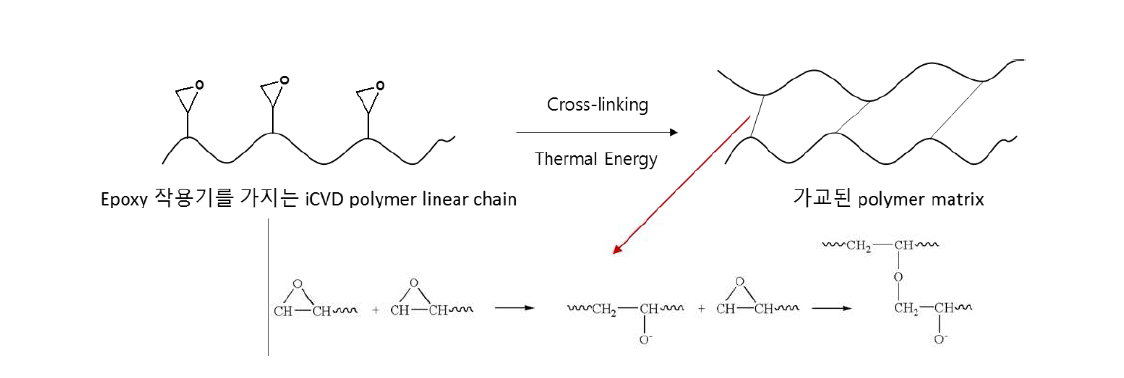 Epoxy 계열 polymer의 cross-linking mechanism