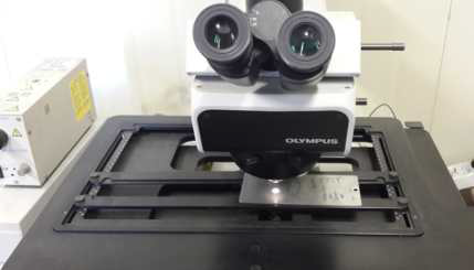 MCPD-3700현미경을 시험 시편의 코팅 표면 관찰