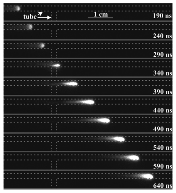 S. Wu et al.(2014): High-speed images of the discharge.
