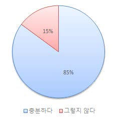 대분류 체계 만족도