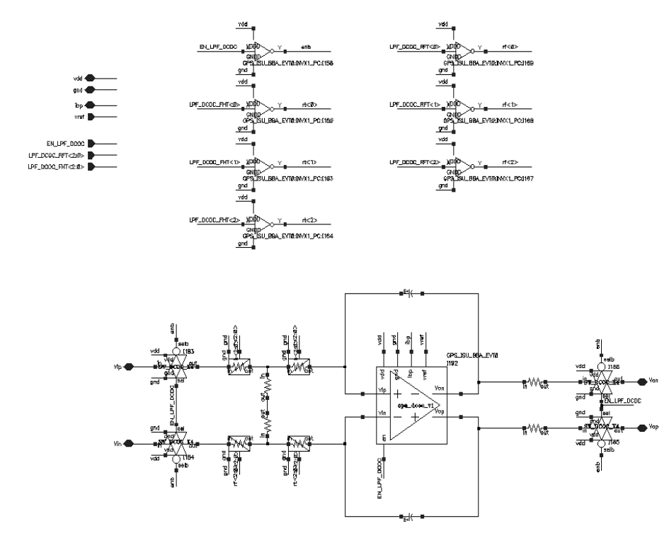 Single-integrator based DCOC circuit with T-network