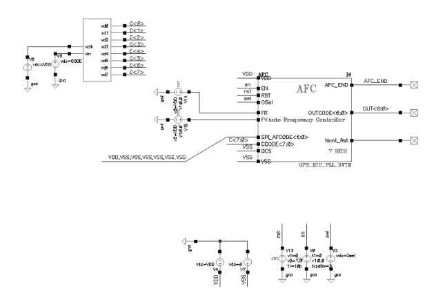 AFC 검증을 위한 Test Bench 회로