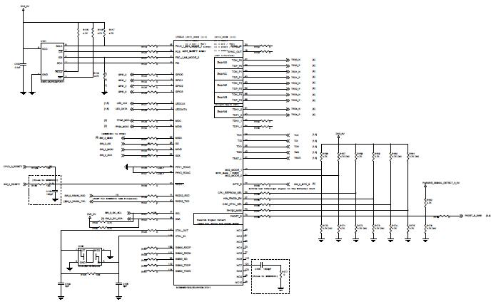 BCM89501 Schematic & Block Diagram