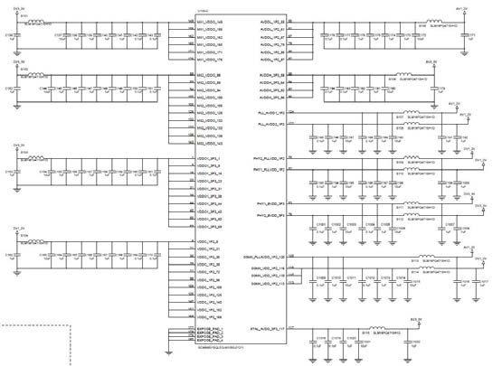 BCM89501 Schematic & Block Diagram