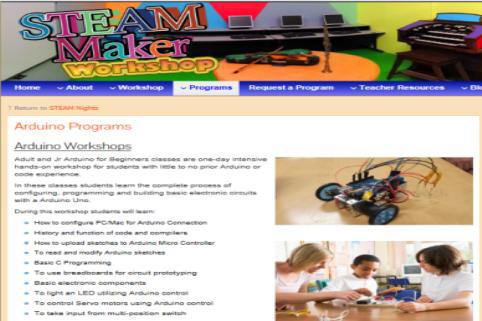 미국의 아두이노를 활용한 STEAM 교육 프로그램