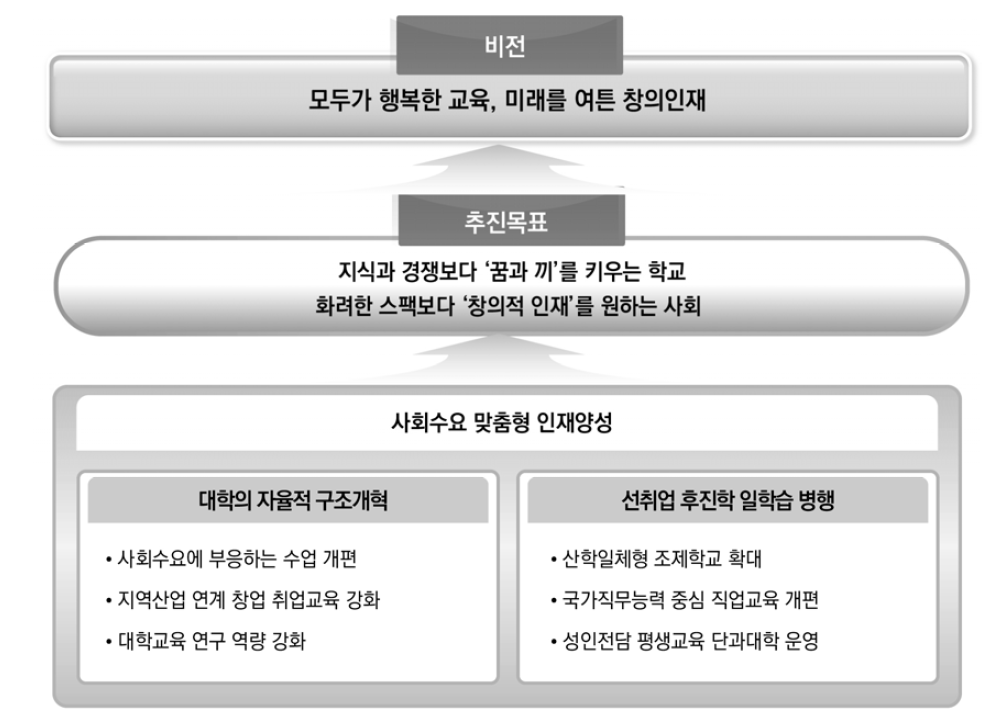 정부의 고등교육 정책