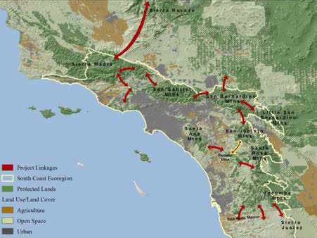 South Coast Missing Linkages Project 대상지