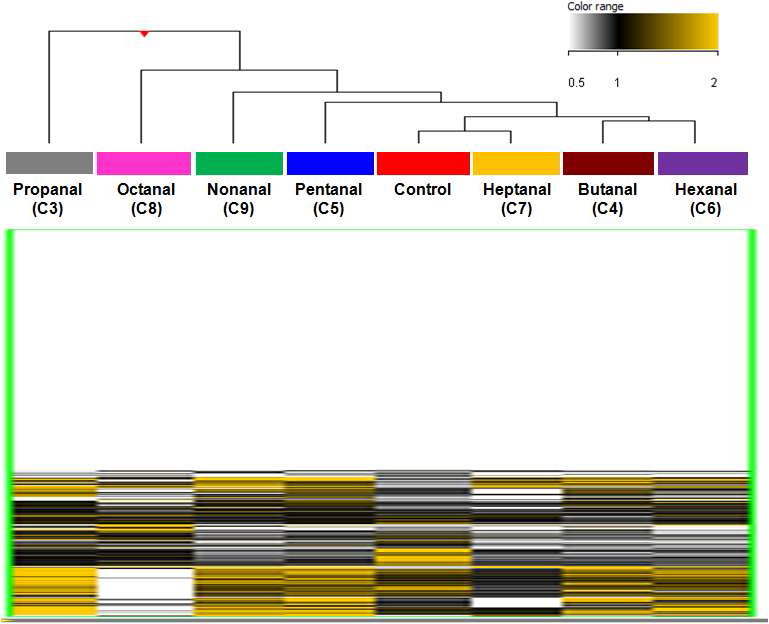 7종의 알데하이드 노출에 따른 A549 세포주 모델에서의 DNA methylation 양상