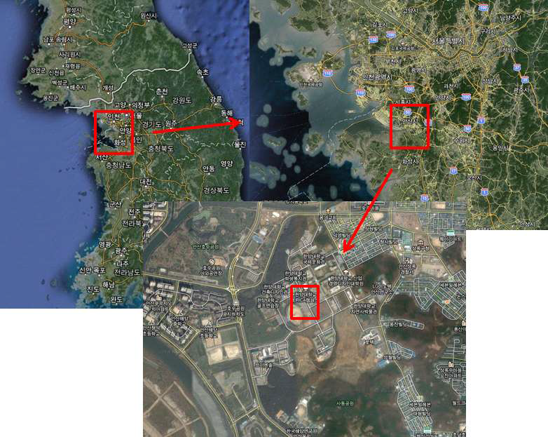 Location of Balloon measurement