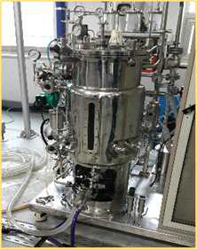 Pilot scale fermentation machine for bioconversion