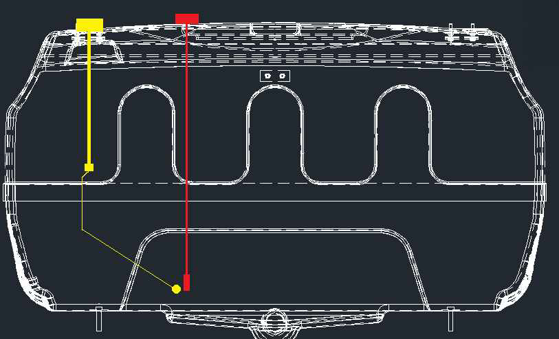 Location of sensors