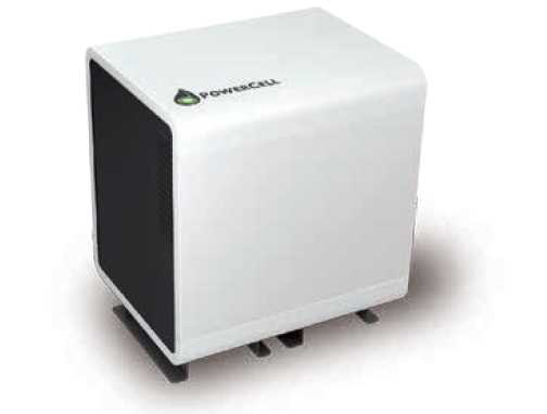 2.5kW PEMFC APU system (PowerPac) developed by PowerCell
