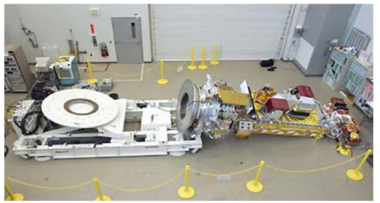 NOAA N-Prime weather satellite fallen from turn-over cart during integration due to missing bolts