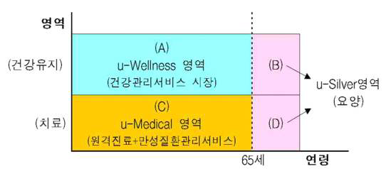 U-Health 서비스의 분류