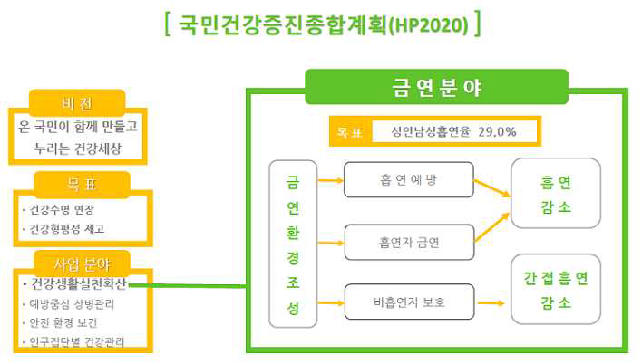 국내 금연정책 비전