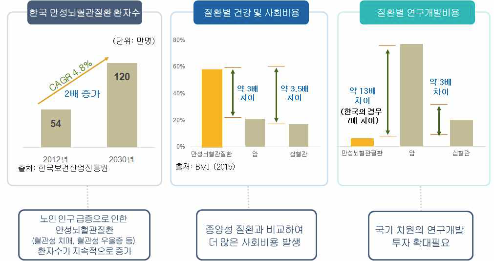 만성뇌혈관질환 연구의 중요성