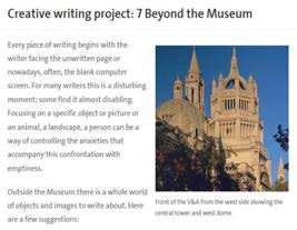 창조적 글쓰기 프로젝트: 박물관을 넘어서