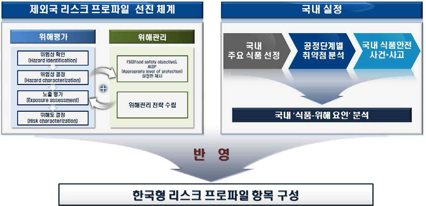 한국형 리스크 프로파일 주요 구성 항목
