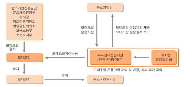 모태펀드 운용 구조