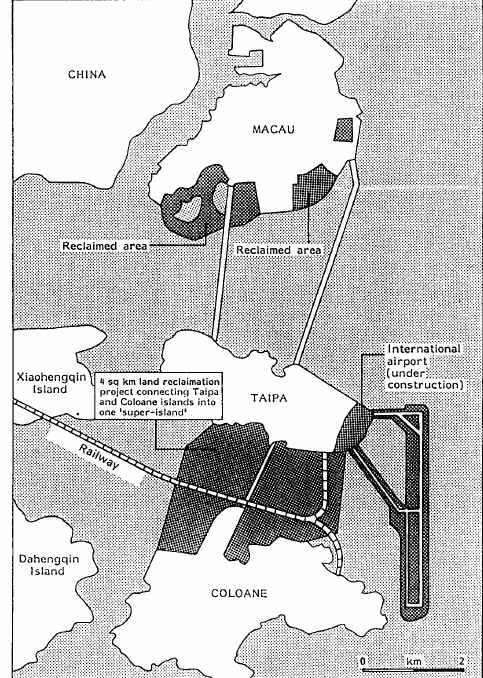 마카오공항 및 주변지역 개발계획 (1994)