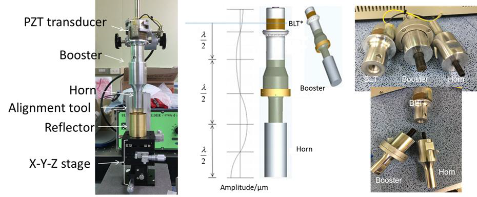 초음파 기반 부양기(levitator) 사진