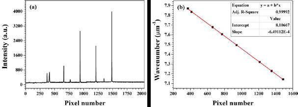 선형 파수 분광기 성능평가를 위한 FBG 스펙트럼