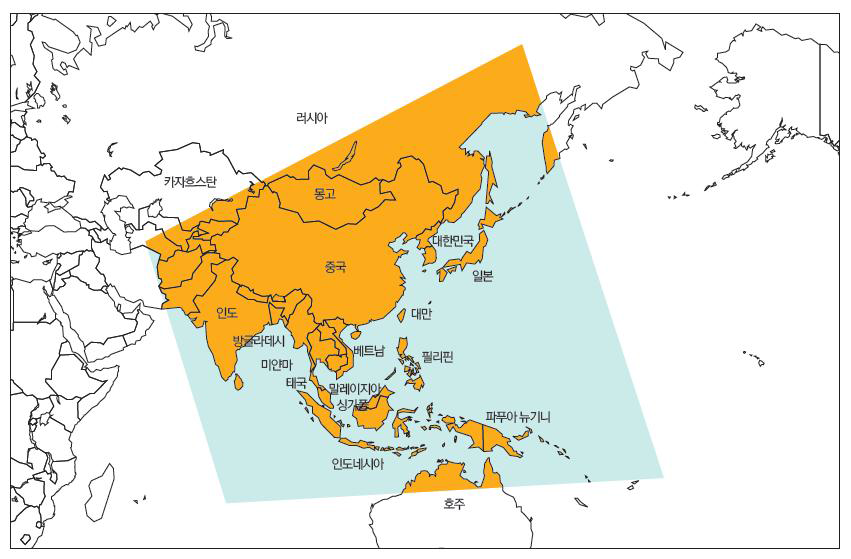 Tsutsugamushi triangle: Asian-Pacific regions.
