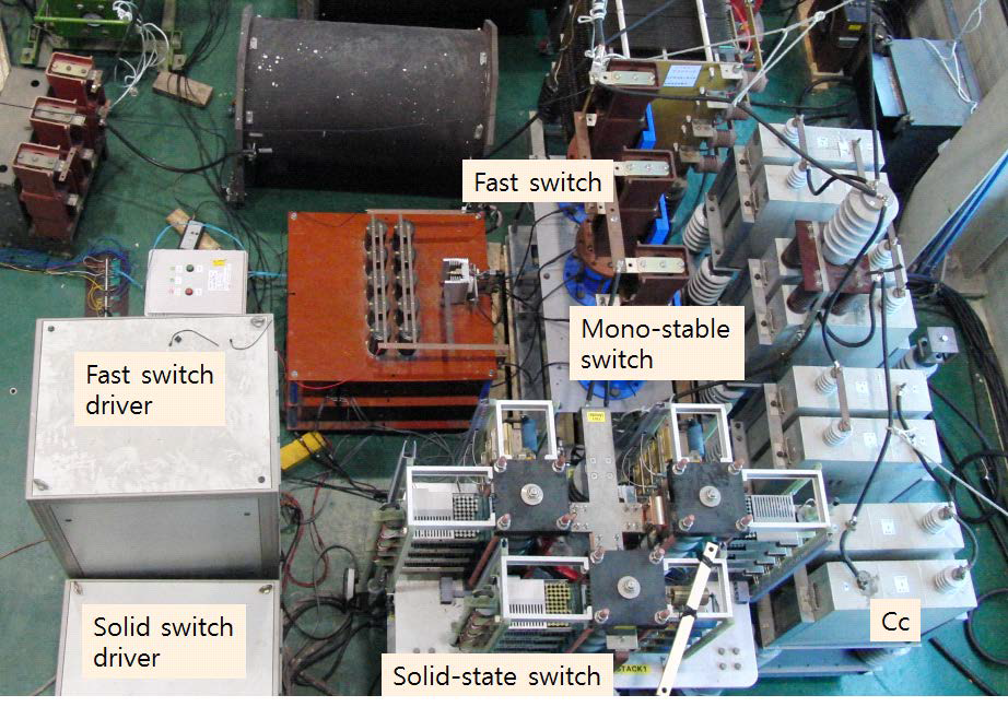 성능 확인을 위한 배전급 DC 차단기 배치