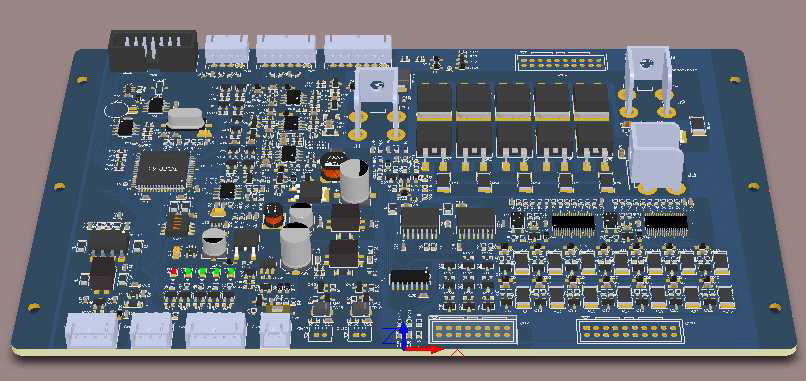 BMS 제어 보드 3D 설계자료