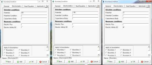 ELMER – 정전계 모델의 경계조건